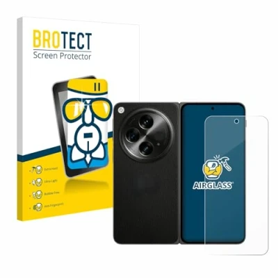 Abbildung von BROTECT Schutzglas für OnePlus Open Schutzfolie Panzer Folie Glas [Extrem Kratzfest 9H, Anti Fingerprint, Ultra Transparent]