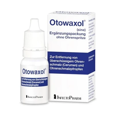 Abbildung von Otowaxol Sine Lösung Ohrenschmalzentfernung zur sanften Ohreneinigung, ohne Ohrenspritze Ohren spülen mit Ohrenreinigung