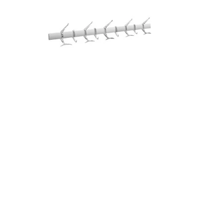 Abbildung von Kartell Hanger Wall, 90 cm, Kristall