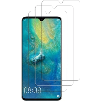 Abbildung von Jinyunlai Panzer Schutz Glas für Huawei Mate 20 X Panzerglas, HD Displayschutzfolie, 9H Härte Schutzglas Schutzfolie, Frei von Kratzern, Ultra klar Panzerfolie 3 Stück