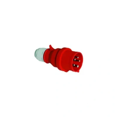 Abbildung von BALS CEE Stikprop H6 400V 32A 5 polet Rød Multigrip, Quick Connect® IP44, polyamid