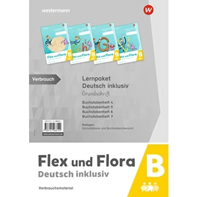Abbildung von Flex und Flora Deutsch inklusiv Ausgabe 2021: Lernpaket B (Grundschrift)