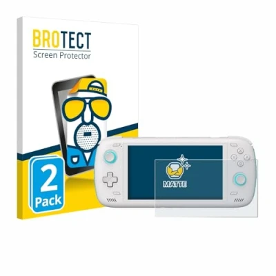 Abbildung von BROTECT Entspiegelungs Schutzfolie für AYN Odin 2 (2 Stück) Matte Displayschutz Folie, Anti Reflex, Fingerprint