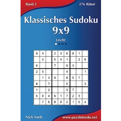Abbildung von Klassisches Sudoku 9x9 Leicht Band 2 276 Rätsel