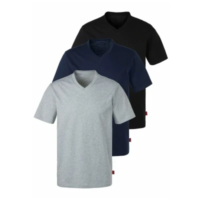 Abbildung von s.Oliver 3 PACK Tshirt basic, Herren, Größe: XXL, Grau meliert