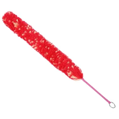 Abbildung von Flötenreiniger Kit, Tupferbürste, Feuchtigkeitsreiniger, Pad Schutz, Musikinstrumententeile, Rotes Nylon, Praktische Flötenreinigung