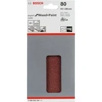 Abbildung von Bosch Accessories Professional Schleifblatt Expert for Wood and Paint Holz und Farbe für Schwingschleifer (10 Stück, Körnung 80, C430)