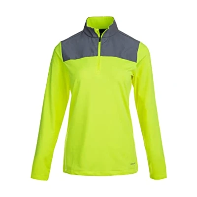 Abbildung von Endurance Midlayer Tusina Langarmshirt, Damen, Größe: 46, Safety yellow
