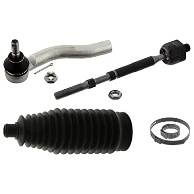 Abbildung von FEBI BILSTEIN 39590 Spurstange Vorderachse links mit Schellen, Lenkmanschetten CITROËN: C1 I, TOYOTA: Aygo, PEUGEOT: 107 Schrägheck