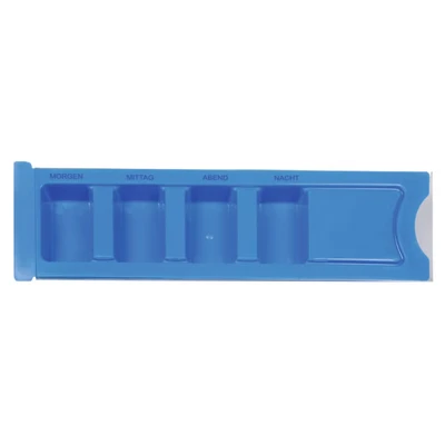Abbildung von Medikamentendispenser 1 Tag blau St