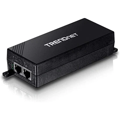 Abbildung von TRENDnet TPE 115GI Gigabit Power over Ethernet Plus (PoE+) Injektor wandelt nicht PoE zu PoE+ oder auf Netzwerk Distanzen bis 100 M