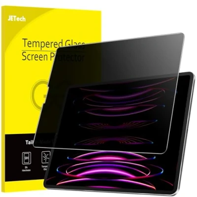 Abbildung von JETech Sichtschutz für iPad Air 5/4 10,9 Zoll (2022/2020, 5./4. Generation) und Pro 11 (2022/2021/2020/2018), Panzer Schutz Glas Folie Displayschutz Anti Spy Schutzfolie, 1 Stück