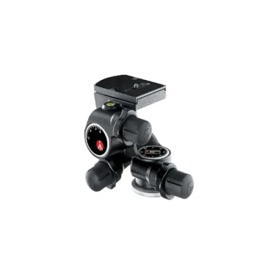 Abbildung von Manfrotto Junior Getriebeneiger mit Drehknöpfen, für Kamerastative, hoch präziser Kopf, Fotoausrüstung, Kamera, Profi Fotografen