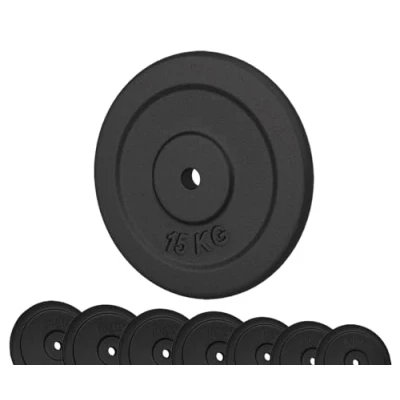 Abbildung von G5 HT SPORT Unisex Erwachsene Scheibe aus Gusseisen, 1 x 15 kg, Disco IN GHISA SINGOLO DA KG