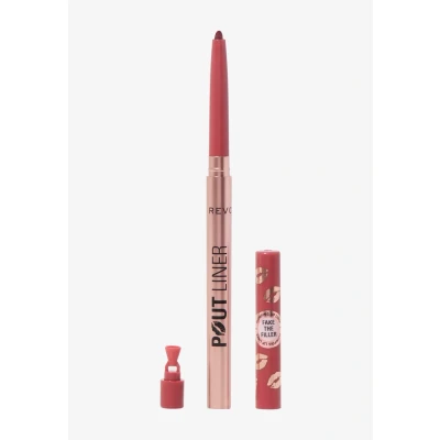 Abbildung von Revolution Beauty, Pout Bomb Plumping Lipliner, Langanhaltend, Formend mit Hyaluronsäure &amp; Vitamin E, Vegan Ohne Tierversuche, Gebranntes Kirschrot