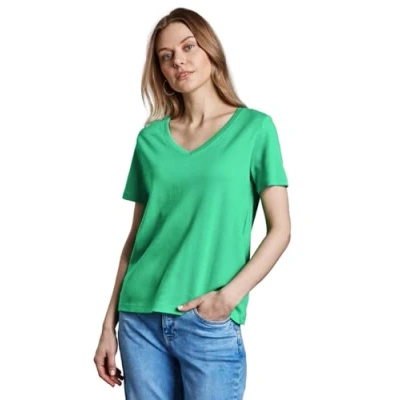 Abbildung von Street One Tshirt basic, Damen, Größe: 46, Grün