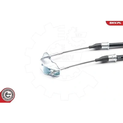 Abbildung von ESEN SKV 26SKV066 Handbremsseil hinten links, rechts 1252 / 1060x2mm OPEL: Astra G CC, Zafira A, Caravan