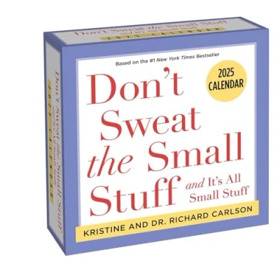 Abbildung von Don&#039;t Sweat the Small Stuff 2025 Day to Calendar: and It&#039;s All