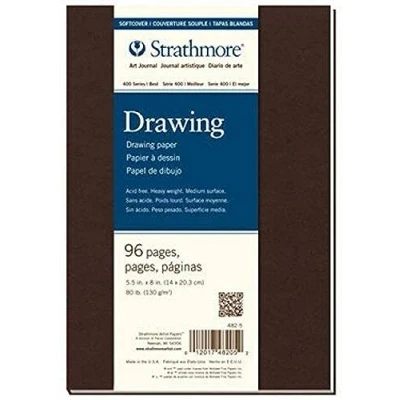 Abbildung von Strathmore Pro Art Softcover Zeichentagebuch, 19,7 x 24,8 cm, 48 Blatt, Papier, Creme, cm