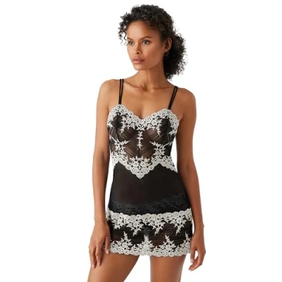 Abbildung von Wacoal Embrace Lace Chemise Schwarz Small Damen