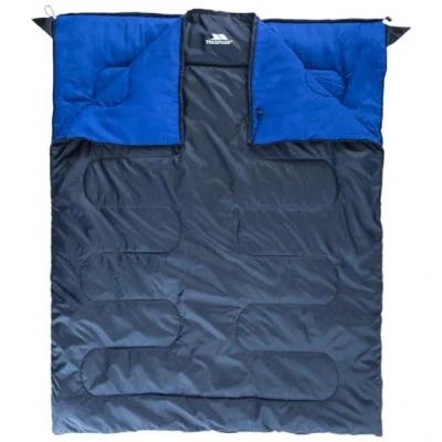 Abbildung von Trespass 2 Personen Drei Jahreszeiten Schlafsack 180cm x 140cm Catnap, Navy, EACH, UUACSLL30001_NA1EACH