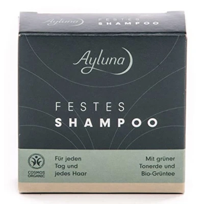 Abbildung von Ayluna Festes Shampoo für jeden Tag, wascht und pflegt einfach &amp; ph hautneutral wie ein herkömmliches Shampoo, wird dein Haar sanft von Schmutz befreit die Haarwäsche zum wohltuenden Ritual, 1x 60g