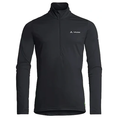 Abbildung von Vaude Livigno Halfzip II Fleecepullover, Herren, Größe: Medium, Black