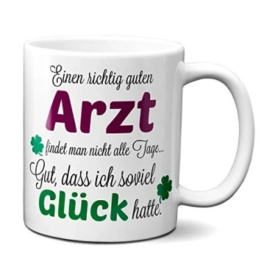 Abbildung von TASSENKING Tasse, Einen guten Arzt... Tasse Kaffeebecher Geschenk