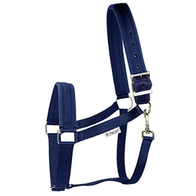 Abbildung von Bucas Halfter Comfort Navy/Navy Vollblut