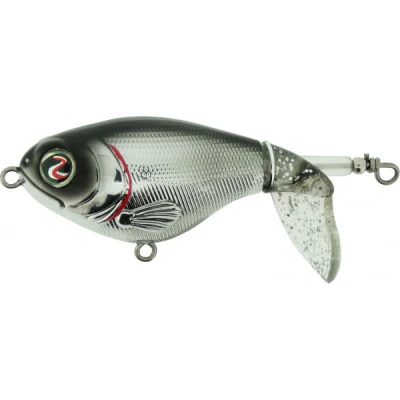 Abbildung von River2Sea Whopper Plopper 75 Fat Body Chrome Black Oberflächenköder