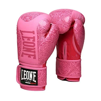 Abbildung von LEONE 1947, Maori Boxhandschuhe, Unisex Erwachsene, Rose, 10 OZ M, GN070