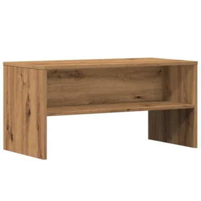 Abbildung von vidaXL TV Schrank Artisan Eiche 80x40x40 cm Holzwerkstoff, Möbel, Fernsehtisch, Medienschrank, Fernsehschrank, Konsole, Bank, Regal
