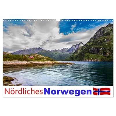 Abbildung von Nördliches Norwegen (Wandkalender 2025 DIN A3 quer), CALVENDO Monatskalender