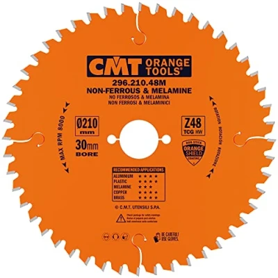 Abbildung von CMT ORANGE TOOLS 296.210.48M KREISSAGEBLATT 210X2.8X30 Z=48 TCG