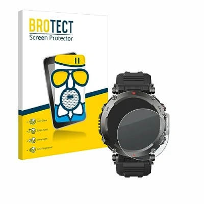 Abbildung von BROTECT Entspiegelungs Schutzglas für Huami Amazfit T Rex Ultra Schutz Folie Panzerfolie Glas Matt [Extrem Kratzfest 9H, Anti Reflex]