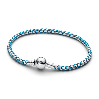 Abbildung von Pandora Damen Armband Silber/Türkis 593816C01 19