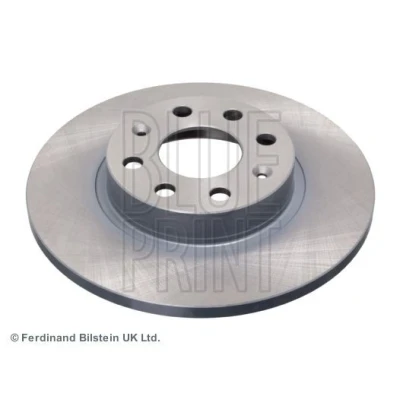 Abbildung von BLUE PRINT ADL144329 Bremsscheibe Vorderachse 257 12 4 100 voll beschichtet OPEL: Corsa D Schrägheck, FIAT: Grande Punto Schrägheck