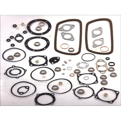 Abbildung von ELRING 009.238 Dichtungsvollsatz, Motor ohne Zylinderkopfdichtung, Ventilschaftabdichtung, Wellendichtring Kurbelwelle