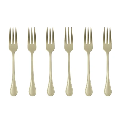 Abbildung von Sambonet Royal Antique Edelst./PVD Champ Kuchengabeln Set6