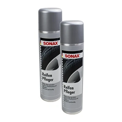 Abbildung von SONAX 2X 04353000 ReifenPfleger Reifen Reinigung Schaum Pflege 400ml