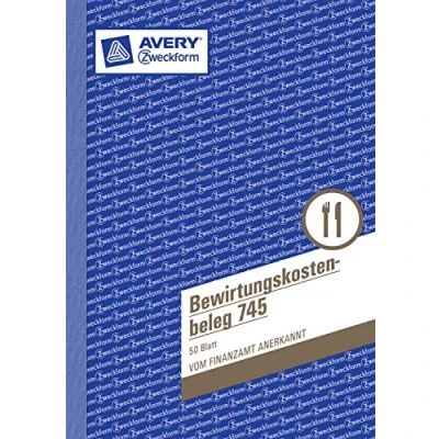 Abbildung von Avery Zweckform 305 Kassenbericht, DIN A5, vorgelocht, 50 Blatt, weiß (11er Bonuspack)