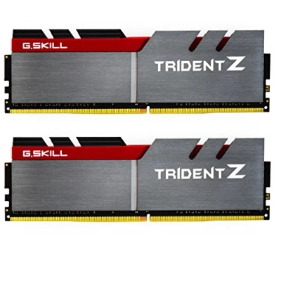 Abbildung von G.SKILL F4 3200C16D 16GTZB 16GB (8GBx2) Trident Z DDR4 PC25600 3200MHz C16 Kit