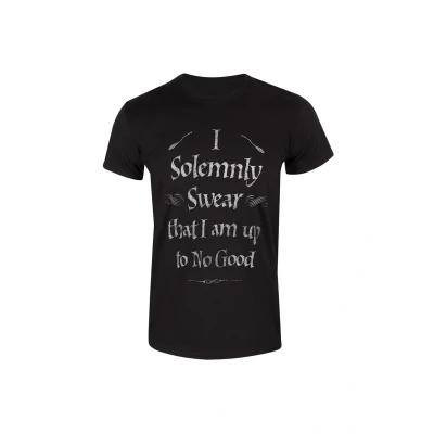 Abbildung von Henry Tiger Harry Potter Solemnly Swear Tshirt print, Herren, Größe: Large, Black
