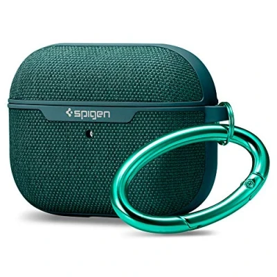 Abbildung von Spigen Urban Fit Entwickelt für Apple Airpods Pro Hülle Case (2019) Midnight Green