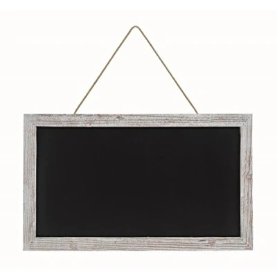 Abbildung von Geschenkestadl Große Kreidetafel Memotafel zur Beschriftung 63 x 38 cm Küchentafel Holzrahmen Tafel zum Hängen Wandtafel