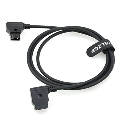 Abbildung von ZBLZGP D Tap 2 Pin Stecker auf Buchse P Verlängerung Akku Stromkabel für IDX Anton Bauer V Mount Gold ARRI Red Kamera (1.5M)