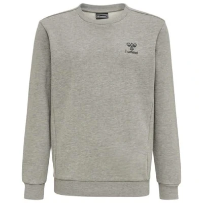 Abbildung von Hummel Offgrid Sweatshirt für Kinder, Größe: 176, Grey melange forged iron