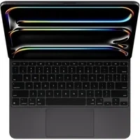 Abbildung von Apple iPad Magic Keyboard Case für das 13&#039;&#039; Pro (M4) angenehmes Tippen, integriertes Trackpad, Reihe mit Funktionstasten, Englisch (USA) Schwarz ​​​​​​​