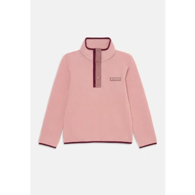 Abbildung von Columbia Jugend Unisex Helvetia 2 Half Snap Fleece, Fleece Überzieher, Radiergummi, Rosa, Feige, XXS