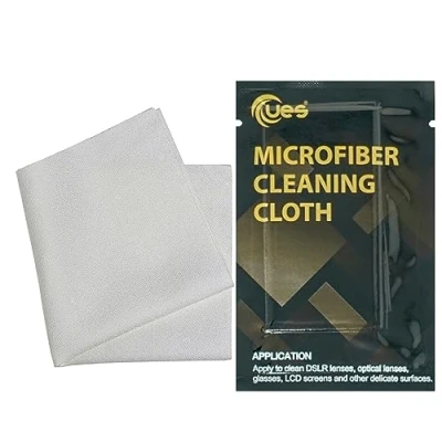 Abbildung von UES fusselfreies Mikrofaser Reinigungstuch für Kameraobjektive, Brillen, Sonnenbrillen, Telefon und Tablet Bildschirme, LED LCD Monitore, 8 Stück 15 cm x